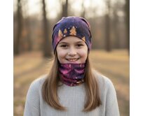 Ebbie Bavlněný nákrčník - FANTASTICKÝ LES Velikost: dětský dětský, Hladký úplet