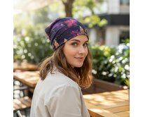 Ebbie Bavlněná čepice Beanie -  FANTASTICKÝ LES Velikost: 57 57, Hladký úplet