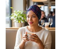 Ebbie Bavlněný turban-style - COPÁNKY Velikost: 54 54