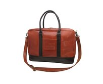 Kožená taška na notebook Gentleman's Boutique MASTER Tampa Cognac