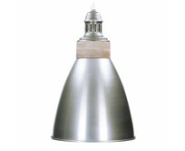 Dekoria Lampa závěsná Amy Silver, 25 cm