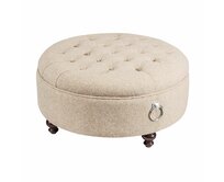 Dekoria Pufa - podnožka Babette průměr 97cm, ⌀97 cm