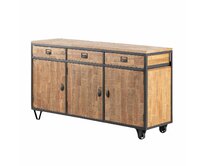 Dekoria Komoda Factory 150 x 45 x 85 cm, 150 x 45 x 85 cm
