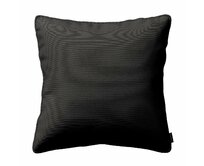 Dekoria Gabi - potah na polštář šňůrka po obvodu, Shadow Grey - grafitová, 45 x 45 cm, Cotton Panama, 702-08