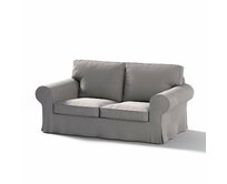 Dekoria Potah na pohovku IKEA Ektorp 2-místná rozkládací NOVÝ MODEL 2012, holubí šeď, Ektorp 2-m rozkl. od 2012, Velvet, 704-11