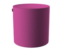 Dekoria Sedák Barrel- válec pevný, d40cm, výška 40cm, amaranthová , ø40 cm x 40 cm, Etna, 705-23
