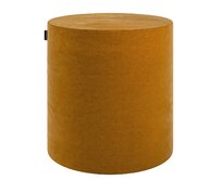 Dekoria Sedák Barrel- válec pevný, d40cm, výška 40cm, medová, ø40 cm x 40 cm, Velvet, 704-23