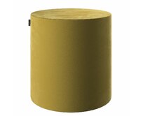 Dekoria Sedák Barrel- válec pevný, d40cm, výška 40cm, olivově zelená, ø40 cm x 40 cm, Velvet, 704-27