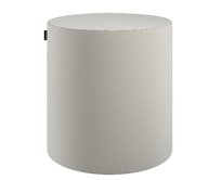 Dekoria Sedák Barrel- válec pevný, d40cm, výška 40cm, šedá, ø40 cm x 40 cm, Ingrid, 705-40