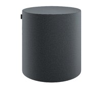 Dekoria Sedák Barrel- válec pevný, d40cm, výška 40cm, grafitová, ø40 cm x 40 cm, Ingrid, 705-43