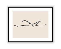 Dekoria Obraz Nude Line IV 40x50 cm, 40 x 50 cm