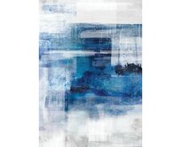 Dekoria Obraz na plátně Blue Abstract, 70 x 100 cm