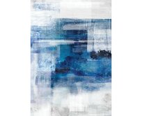 Dekoria Obraz na plátně Blue Abstract, 35 x 50 cm