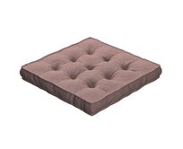Dekoria Sedák Kuba s úchytem 40x40x6cm nebo 50x50x10cm, matně růžová, 40 x 40 x 6 cm, City, 704-83