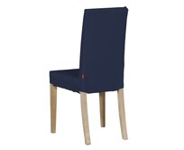 Dekoria Potah na židli IKEA Harry, krátký, tmavě modrá, židle Harry, Quadro, 136-04