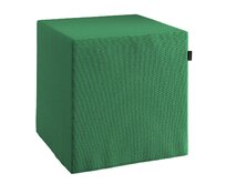 Dekoria Náhradní potah na sedák -kostka pevná, lahvově zelená, kostka 40 x 40 x 40 cm, Loneta, 133-18