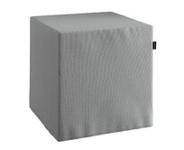 Dekoria Sedák Cube - kostka pevná 40x40x40, šedá , 40 x 40 x 40 cm, Loneta, 133-24