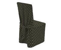 Dekoria Návlek na židli, černo béžový vzor, 45 x 94 cm, Black & White, 142-56