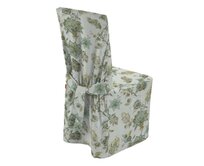 Dekoria Návlek na židli, květiny na béžovo - šedém pozadí, 45 x 94 cm, Flowers, 143-67