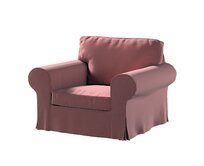 Dekoria Potah na křeslo IKEA Ektorp, světle švestková, křeslo Ektorp, Ingrid, 705-38
