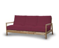 Dekoria Potah na pohovku IKEA Lillberg 3-místná nerozkládací, Plum švestková, pohovka Lillberg 3-místná, Cotton Panama, 702-32