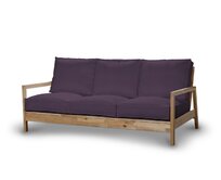 Dekoria Potah na pohovku IKEA Lillberg 3-místná nerozkládací, fialová, pohovka Lillberg 3-místná, Etna, 161-27
