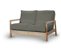 Dekoria Potah na pohovku IKEA Lillberg 2-místná nerozkládací, šedá, pohovka Lillberg 2-místná, Etna, 161-25