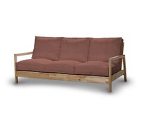 Dekoria Potah na pohovku IKEA  Lillberg 3-místná nerozkládací, hnědá koňaková, pohovka Lillberg 3-místná, City, 704-84