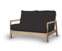 Dekoria Potah na pohovku IKEA Lillberg 2-místná nerozkládací, Shadow Grey - grafitová, pohovka Lillberg 2-místná, Cotton Panama, 702-08