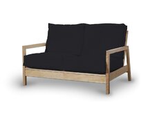 Dekoria Potah na pohovku IKEA Lillberg 2-místná nerozkládací, černá, pohovka Lillberg 2-místná, Etna, 705-00