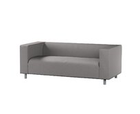 Dekoria Potah na pohovku IKEA Klippan 2-místná, šedá, pohovka Klippan 2-místná, Edinburgh, 115-81