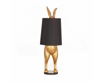 Dekoria Stojací lampa Gold Rabbit výška 117cm, 40 x 40 x 117 cm