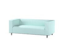 Dekoria Potah na pohovku IKEA Klippan 2-místná, pastelově blankytná , pohovka Klippan 2-místná, Cotton Panama, 702-10