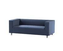 Dekoria Potah na pohovku IKEA Klippan 2-místná, tmavě modrá, pohovka Klippan 2-místná, Ingrid, 705-39