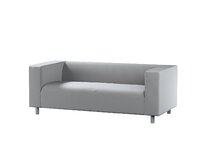 Dekoria Potah na pohovku IKEA Klippan 2-místná, šedá tmavá, pohovka Klippan 2-místná, Ingrid, 705-42