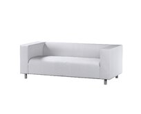 Dekoria Potah na pohovku IKEA Klippan 2-místná, světle šedý melanž, pohovka Klippan 2-místná, Amsterdam, 704-45