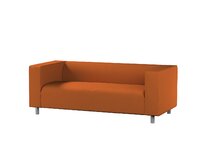 Dekoria Potah na pohovku IKEA Klippan 2-místná, rezavá, pohovka Klippan 2-místná, Cotton Panama, 702-42