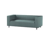 Dekoria Potah na pohovku IKEA Klippan 2-místná, šedomodrý šenil, pohovka Klippan 2-místná, City, 704-85