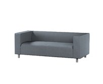 Dekoria Potah na pohovku IKEA Klippan 2-místná, šedý grafit, pohovka Klippan 2-místná, City, 704-86