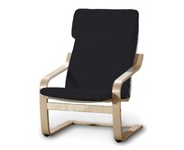 Dekoria Sedák na křeslo IKEA Poäng, černá, kØeslo Poäng, Etna, 705-00