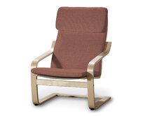 Dekoria Sedák na křeslo IKEA Poäng, hnědá koňaková, kØeslo Poäng, City, 704-84