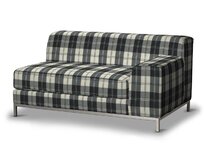 Dekoria Potah na pohovku IKEA, pravé provevedení Kramfors 2-místná, černo-bílá kostka, pohovka Kramfors, Edinburgh, 115-74