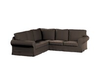 Dekoria Potah na pohovku IKEA Ektorp rohová, hnědá, pohovka Ektorp rohová, Etna, 705-08