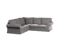 Dekoria Potah na pohovku IKEA Ektorp rohová, holubí šeď, pohovka Ektorp rohová, Velvet, 704-11