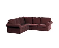 Dekoria Potah na pohovku IKEA Ektorp rohová, bordó, pohovka Ektorp rohová, Velvet, 704-26