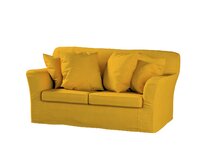 Dekoria Potah na pohovku IKEA Tomelilla 2-místná nerozkládací, hořčicový šenil, pohovka Tomelilla 2-místná, Etna, 705-04