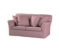 Dekoria Potah na pohovku IKEA Tomelilla 2-místná nerozkládací, růžový melanž s černou nitkou, pohovka Tomelilla 2-místná, Amsterdam, 704-48