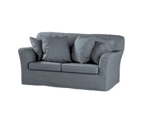 Dekoria Potah na pohovku IKEA Tomelilla 2-místná nerozkládací, šedý grafit, pohovka Tomelilla 2-místná, City, 704-86