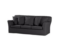 Dekoria Potah na pohovku IKEA Tomelilla 3-místná nerozkládací, Shadow Grey - grafitová, pohovka Tomelilla 3-místná, Cotton Panama, 702-08