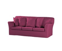 Dekoria Potah na pohovku IKEA Tomelilla 3-místná nerozkládací, Plum švestková, pohovka Tomelilla 3-místná, Cotton Panama, 702-32